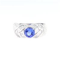 Ring Roman Gioielli Woman in White Gold Tanzanite 1.10 Ct AN.TAN-J-1 - AN.TAN-J-1